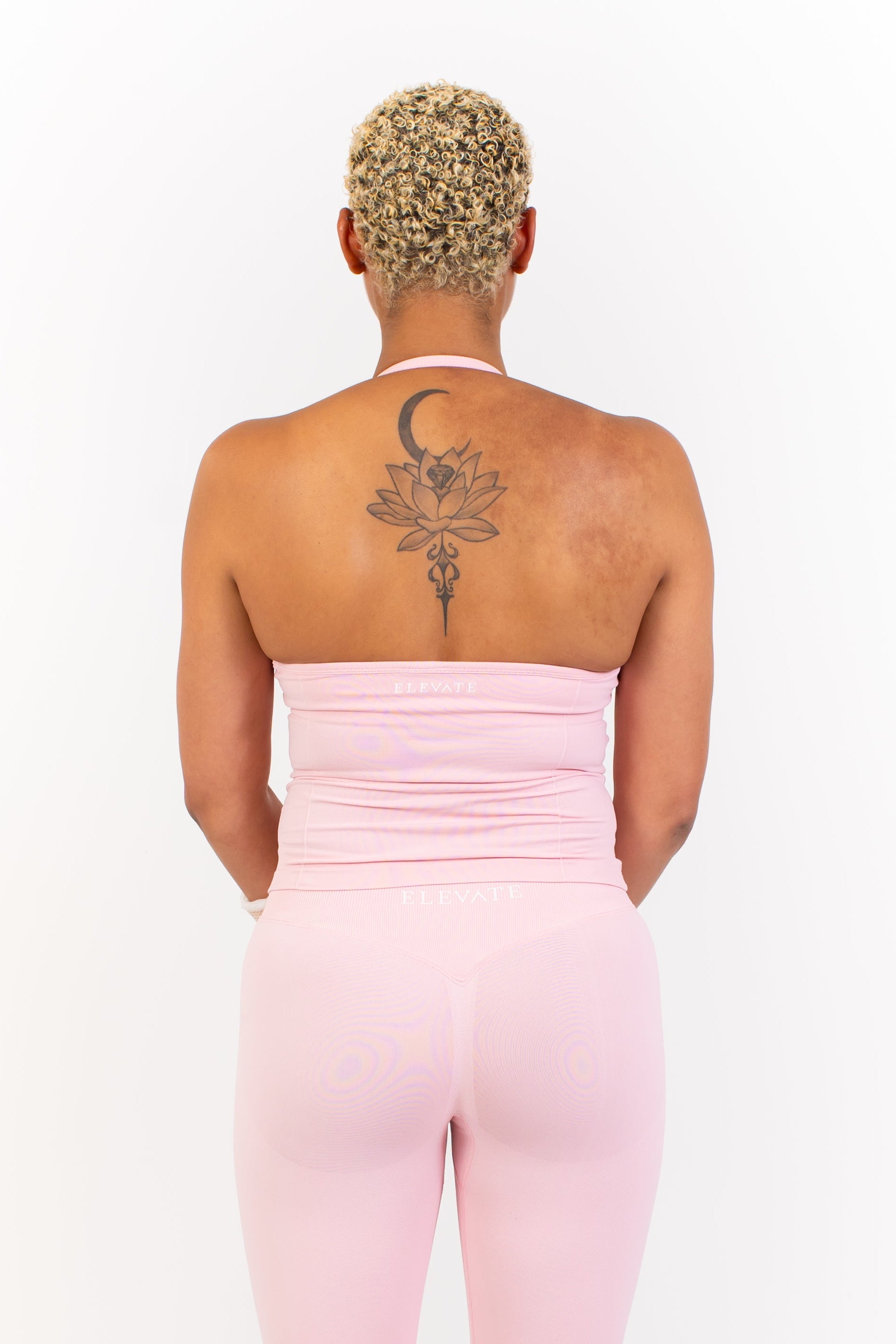 Blush V-Neck Halter