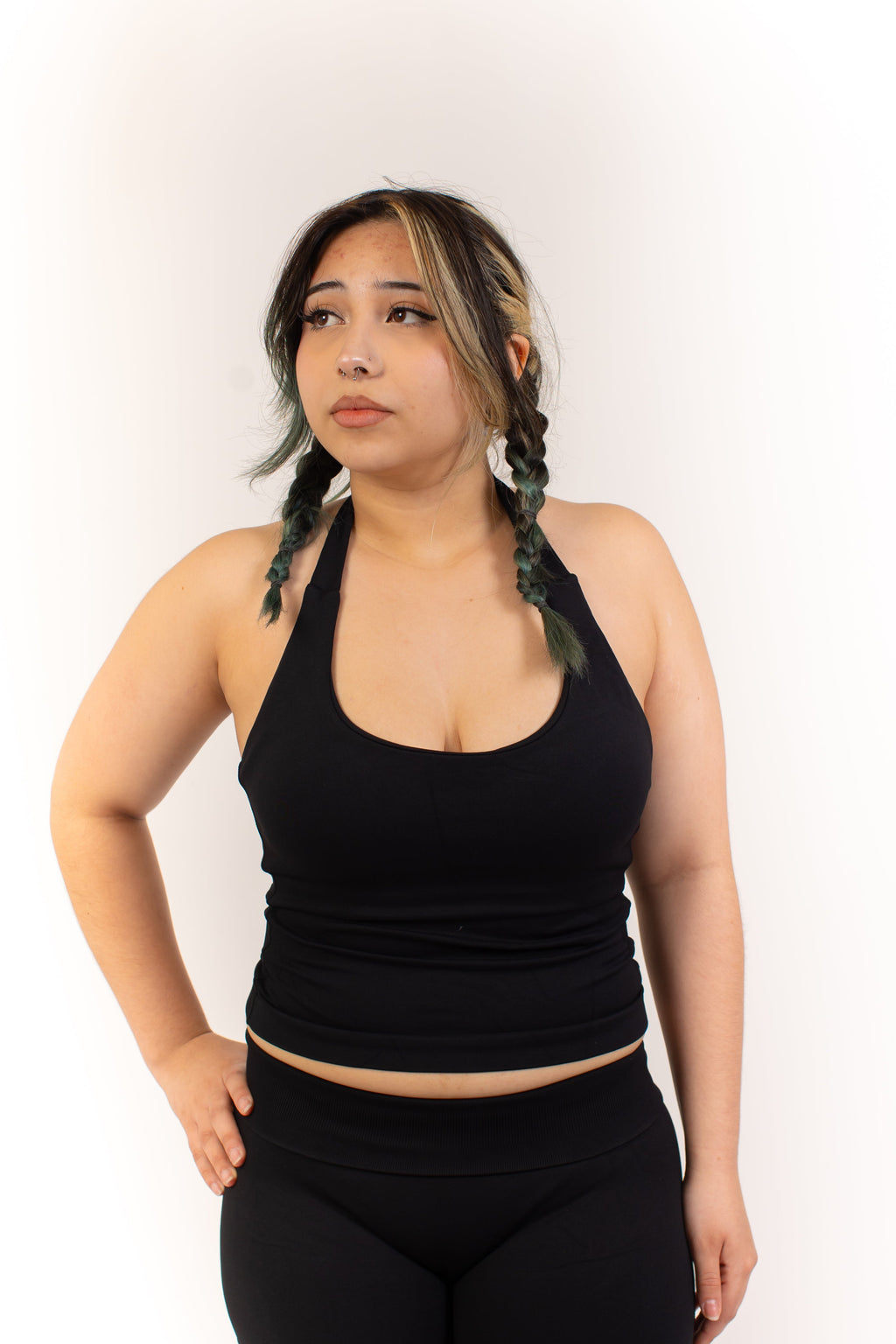 Midnight U-Neck Halter