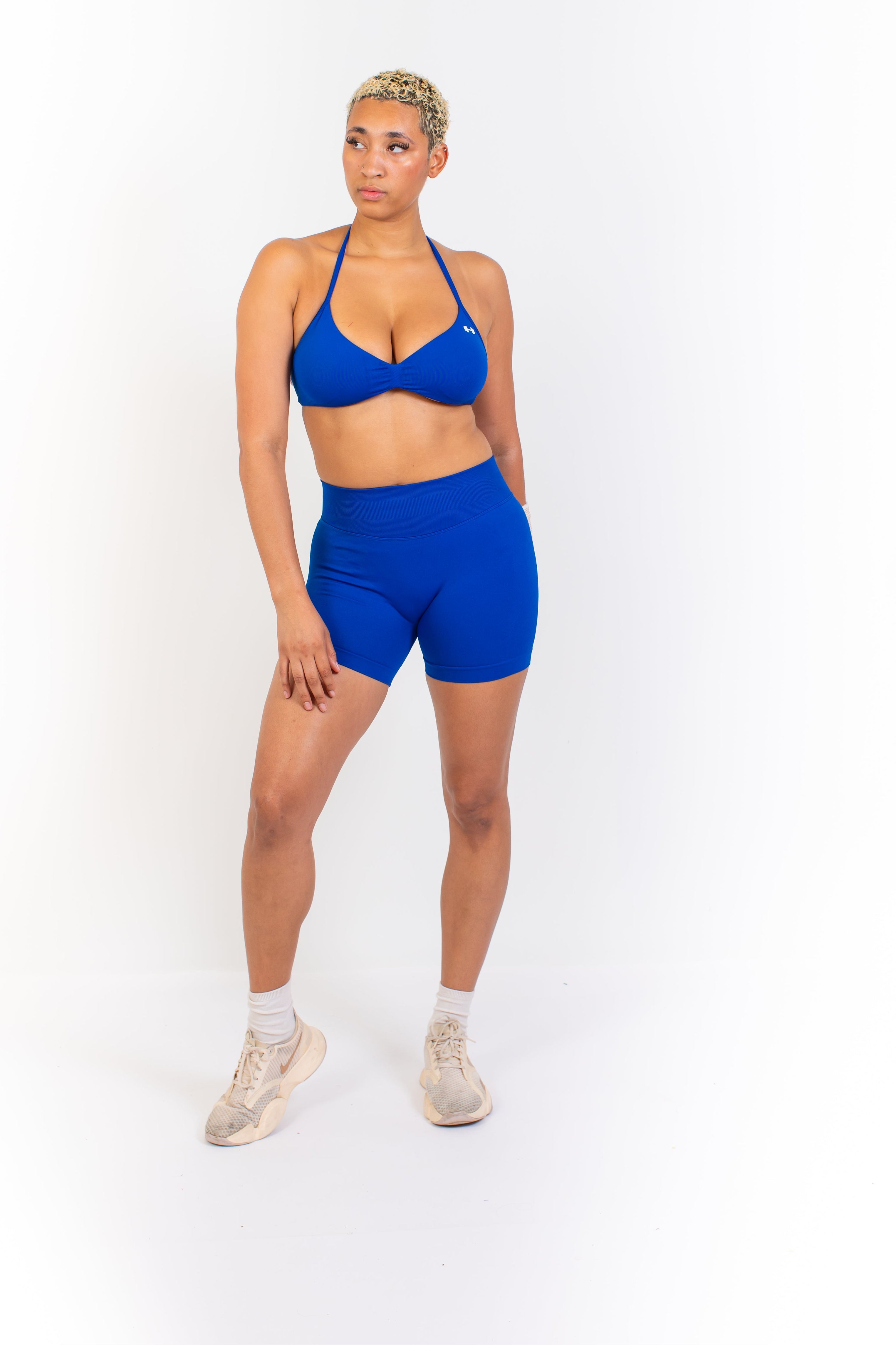 Royal Blue Bare Bra