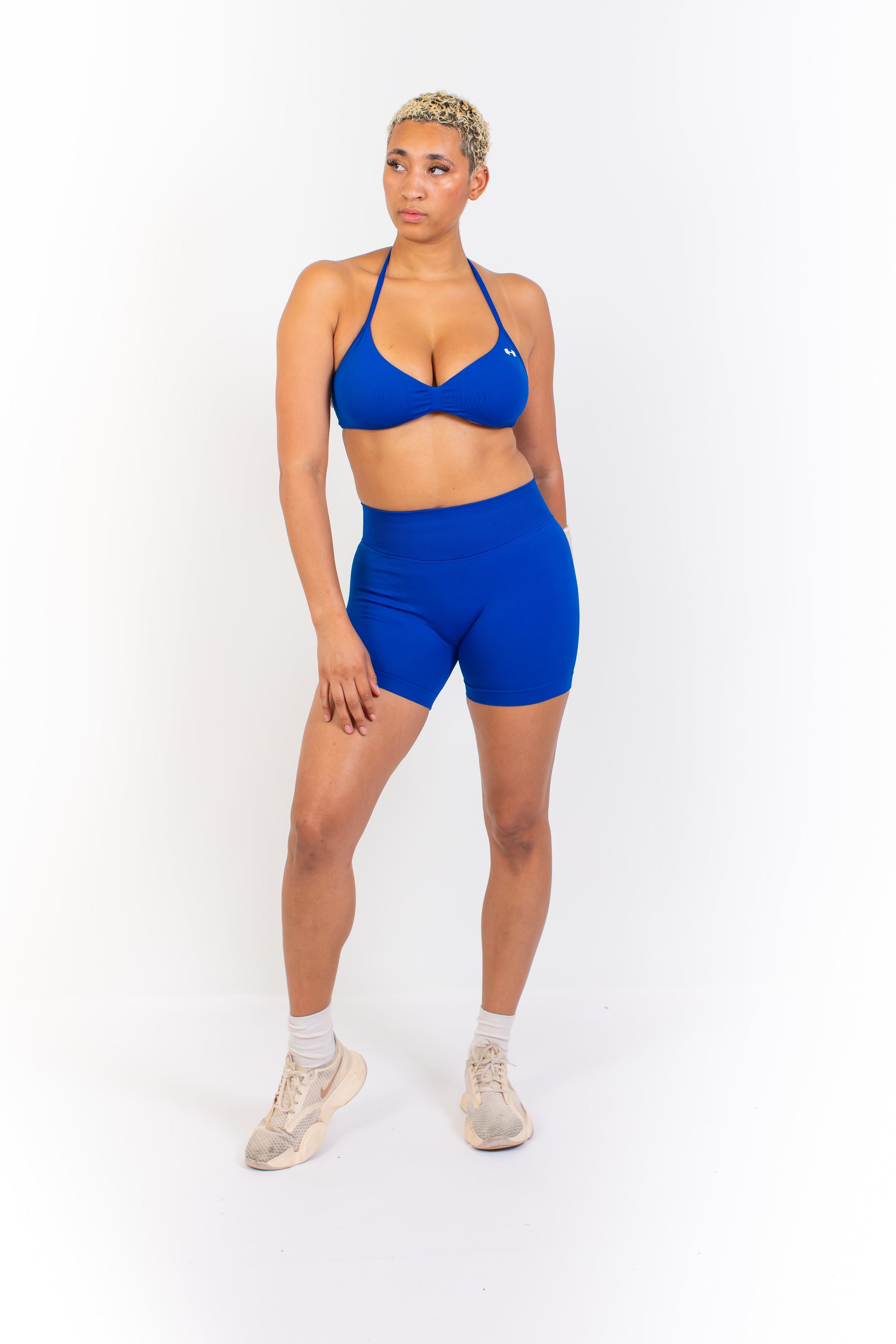 Royal Blue Seamless Shorts