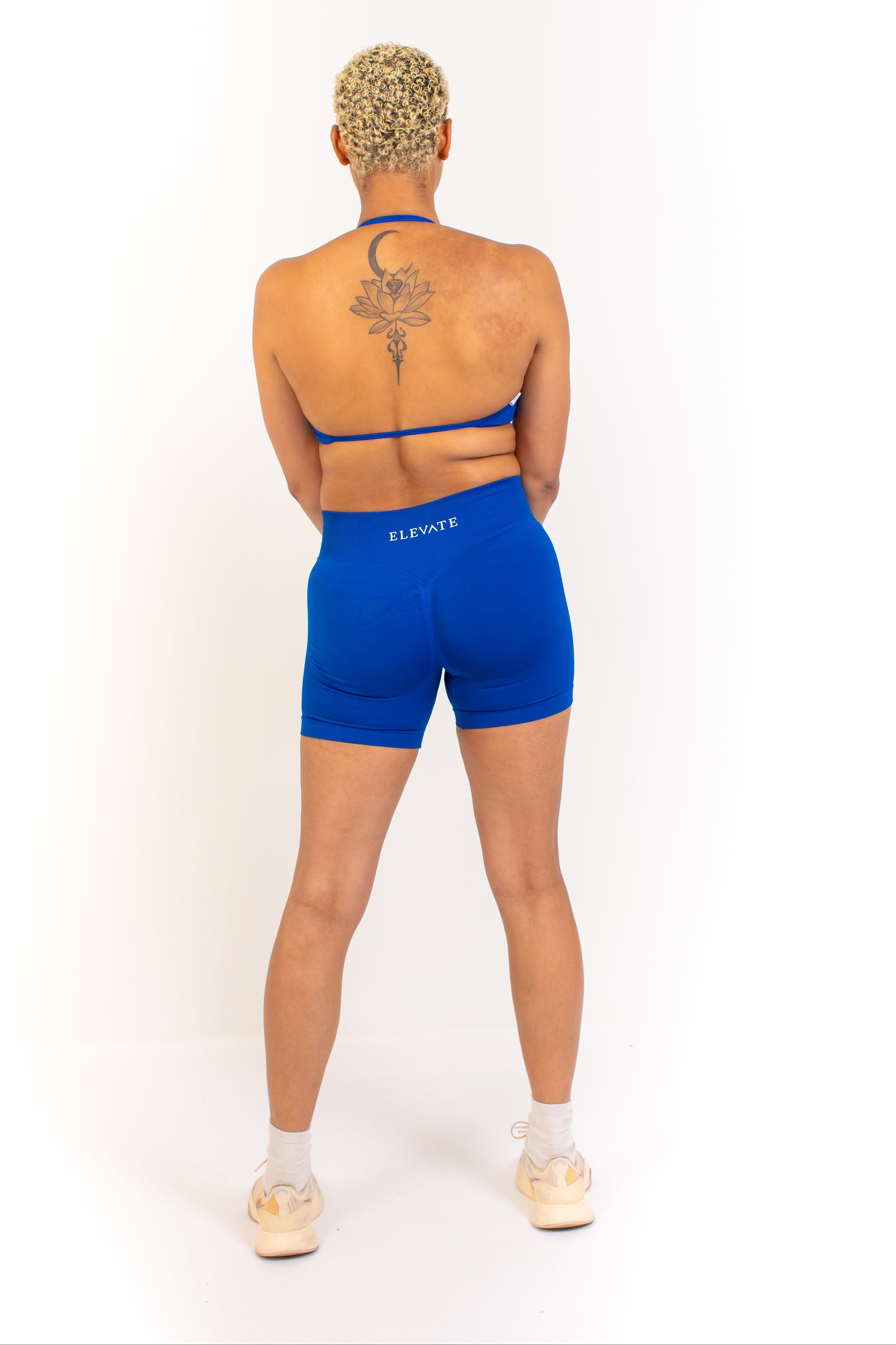Royal Blue Seamless Shorts