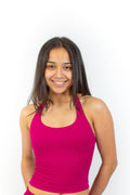 Berry U-Neck Halter