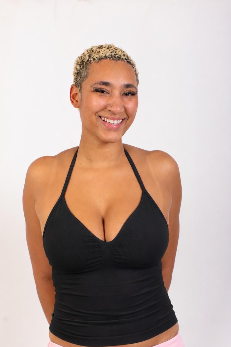 Midnight V-Neck Halter